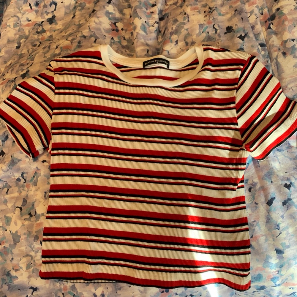 RARE Brandy Melville - Striped Ashlyn